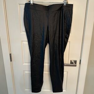 Torrid Black Women's Faux Leather Leggings | Size 2